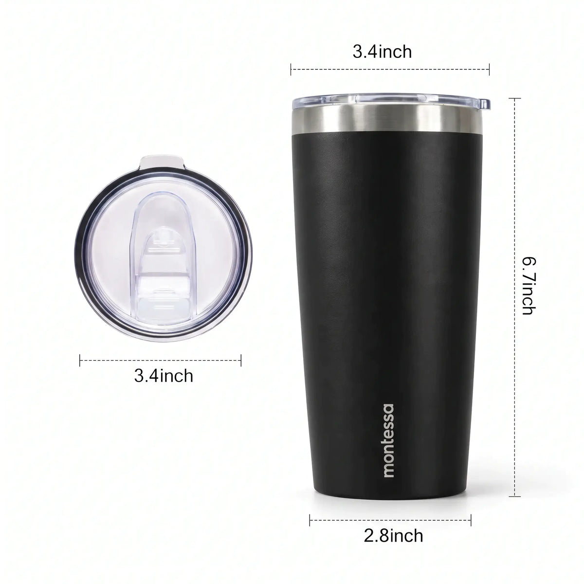 20 oz Insulated Stainless Steel Coffee Cup